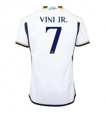 Real Madrid Vinicius Junior #7 Replika Hjemmebanetrøje 2023-24 Kortærmet